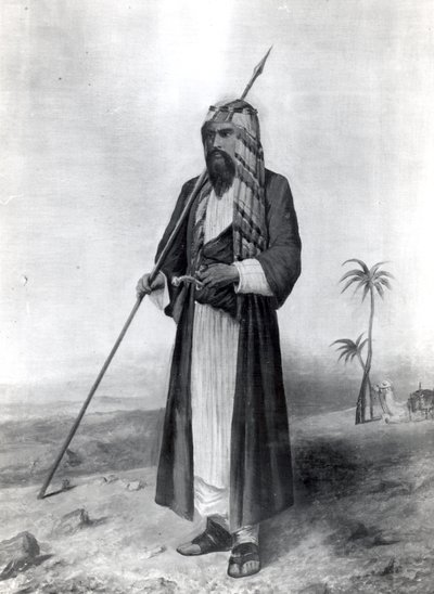 Porträt von Richard Burton (1821-90) von Richard Francis Burton